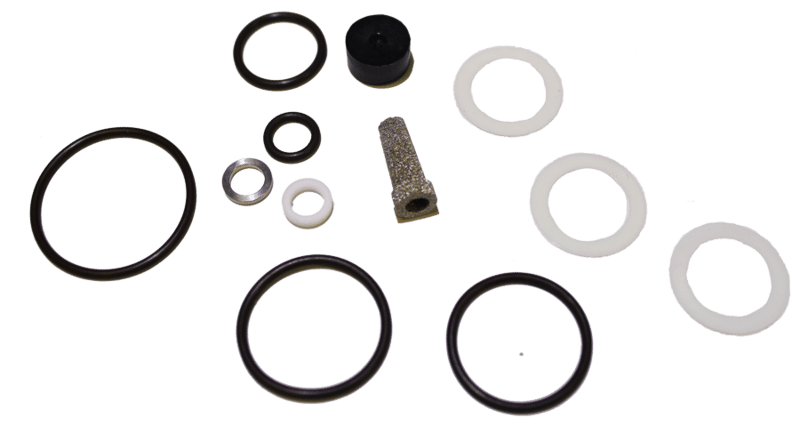 I've ordered these in the past and they came with a replacement piston and spring as part of some design spec change.  Is this still the case?  (My piston is toast.)  Also do you currently have this in stock?
