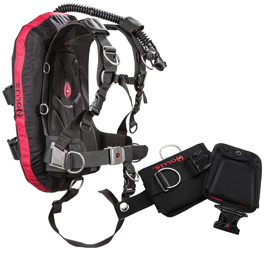 How much does this full setup weigh in large with the 38lb wing?