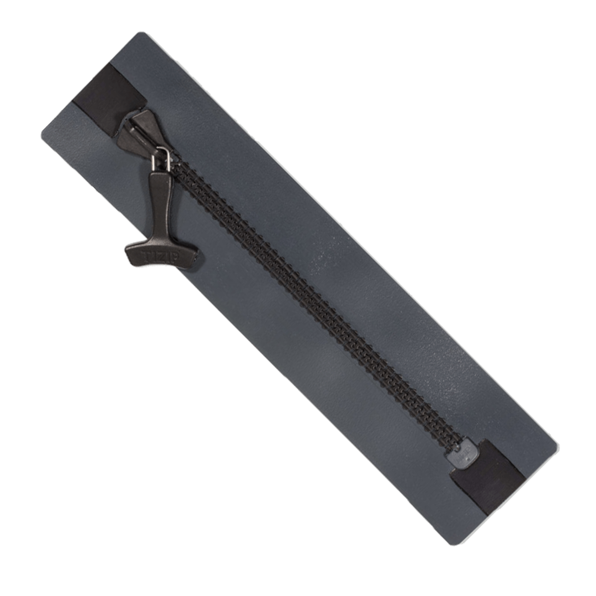 Can this product be glued to a neoprene drysuits with an outer cover zip ?