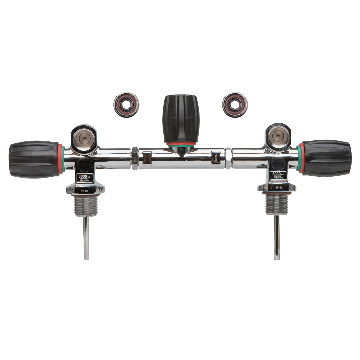 I have to remove the crossbar to separate the tanks for the annual visual. I would like to replace the 2 o-rings on each side of the crossbar (4 total) before re-assembling the manifold. Which o-rings are required (O2 compatible)? Do you sell them? Price?