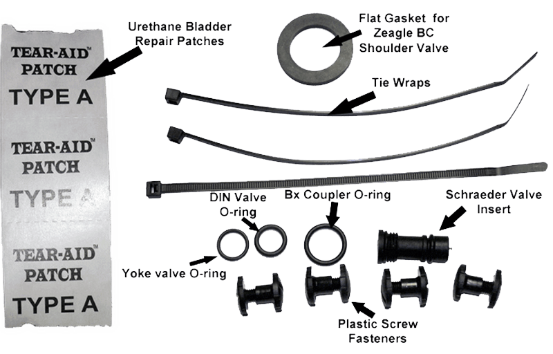 Trying to locate a replacement strap that is on the top of the bcd and goes around the top of the tank.  Any idea where I can get this ?